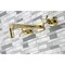 Kingston Brass KS6022BEX Wall Mount Tub Faucet, Polished Brass KS6022BEX - alternate 5